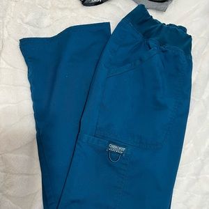 XXS petite Cherokee authentic workwear scrub pants in teal